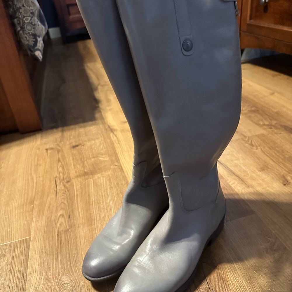 Sam Edelman Gray Heeled Boots